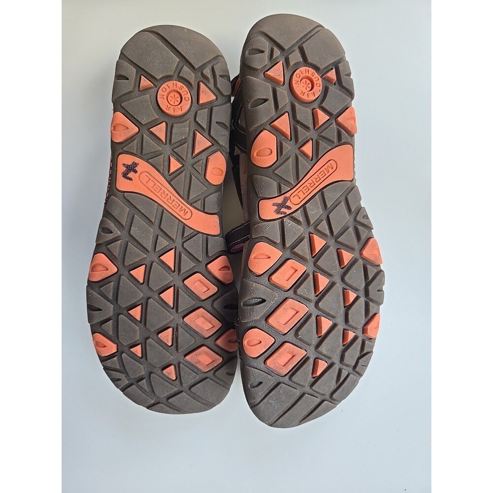 Merrell Sandels, Sanspur Rose In Coco/Coral EUC Womens Size 7 - Picture 5 of 7